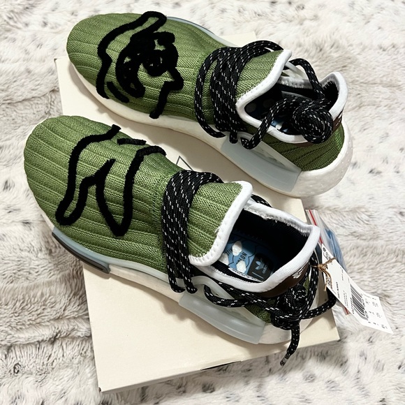 Pharrell Williams Adidas (US) 4.5 BBC Ice Cream X NMD Human Race ‘Running Dog’ - Picture 4 of 8
